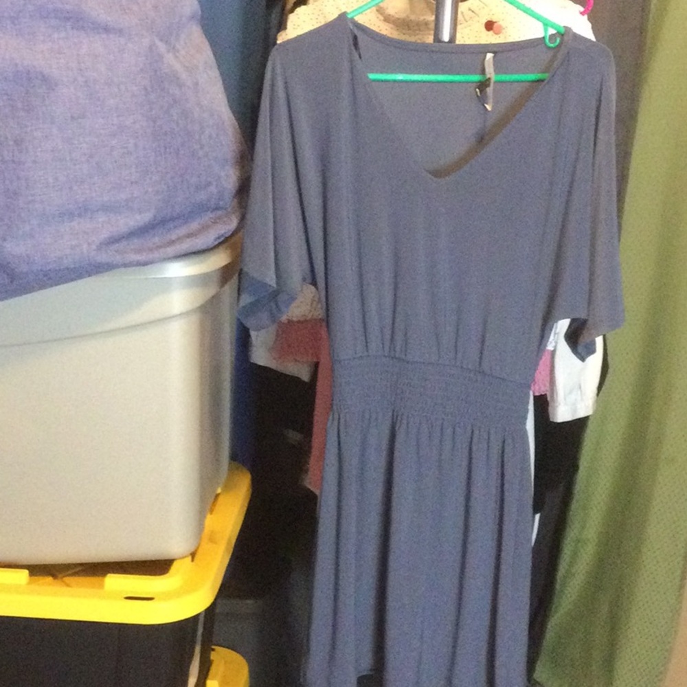 White House black market gray dress xxs